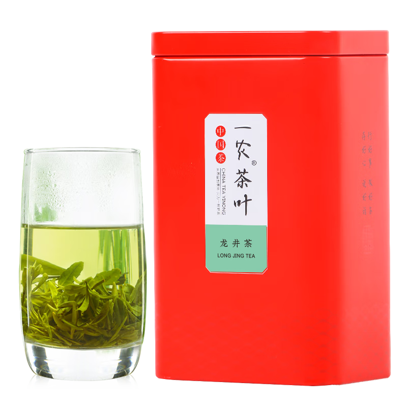 一农雨前二级龙井100g/罐 浙江龙井 绿茶茶叶(罐)