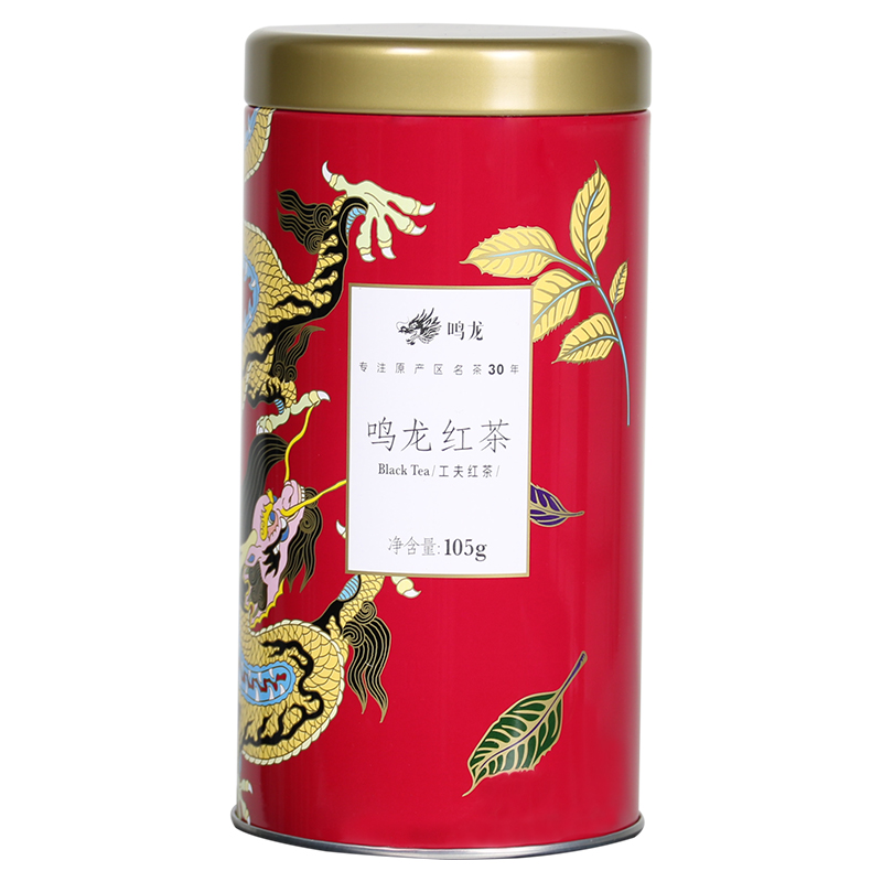 鸣龙工夫红茶【雨后特级】105g*1罐 （单位：罐）