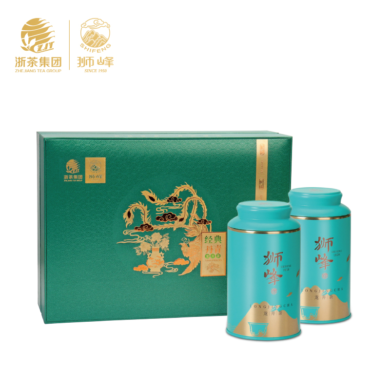 狮峰牌 绿茶茶叶 明前特级龙井 丹青礼盒250g（单位：盒）