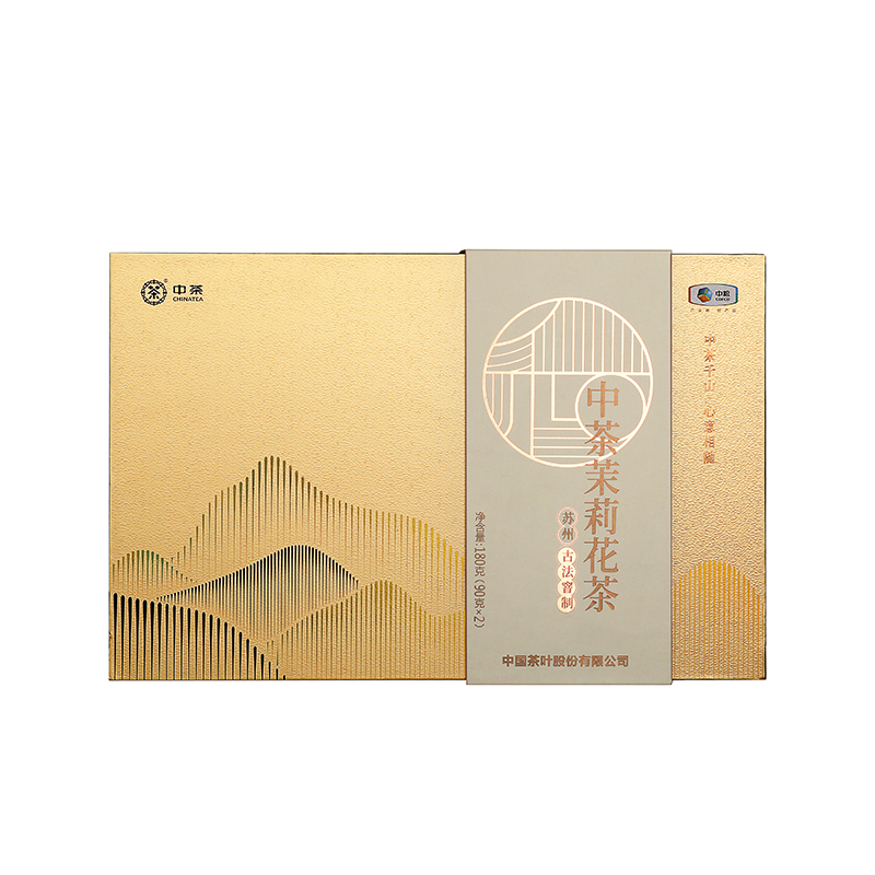 中茶千山·茉莉花茶180g/盒（单位：盒）