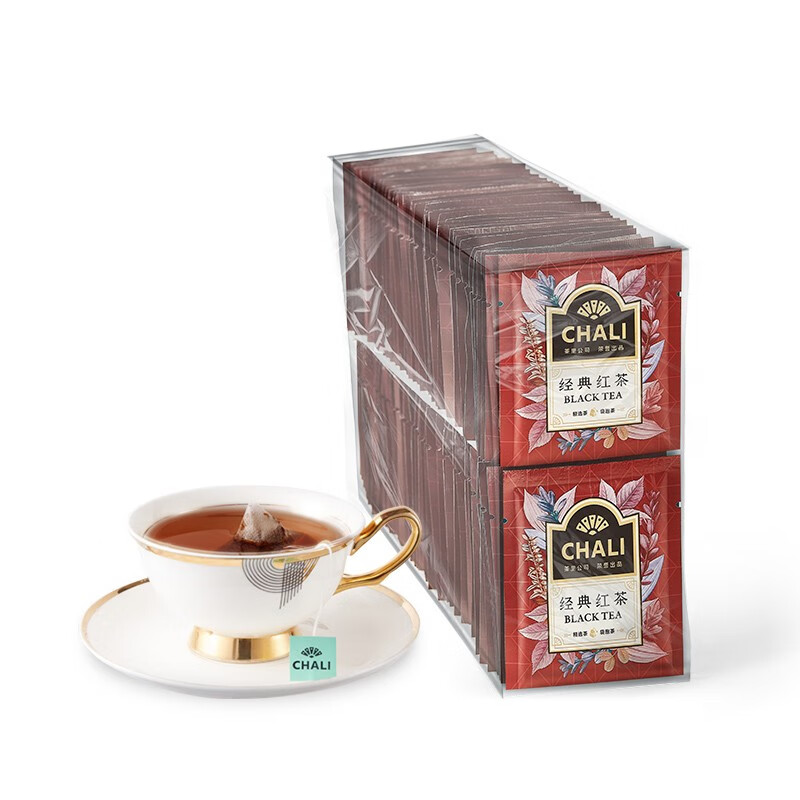 茶里CHALI 经典红茶量贩装2g*100包（单位：袋）独立包装