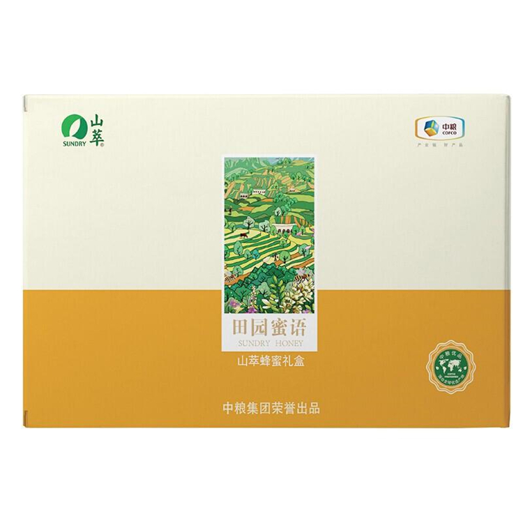 中粮山萃 田园蜜语 蜂蜜礼盒1500g（单位：盒）