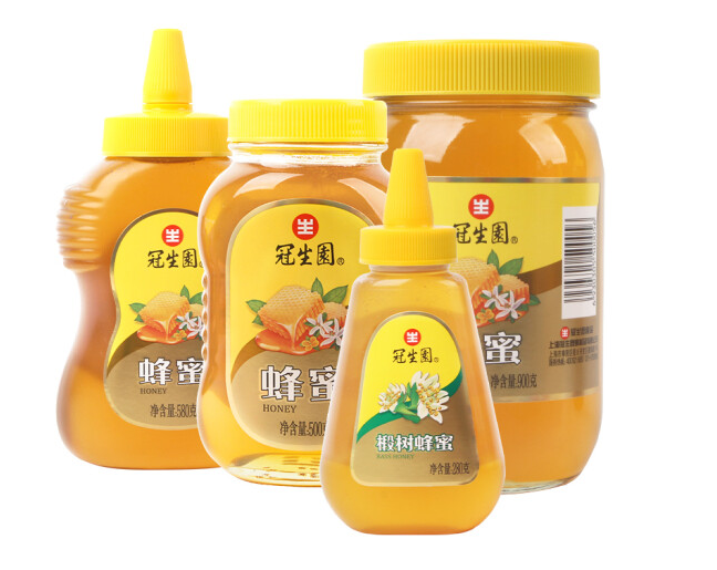 冠生园蜂蜜纯正天然百花蜜500g（瓶）