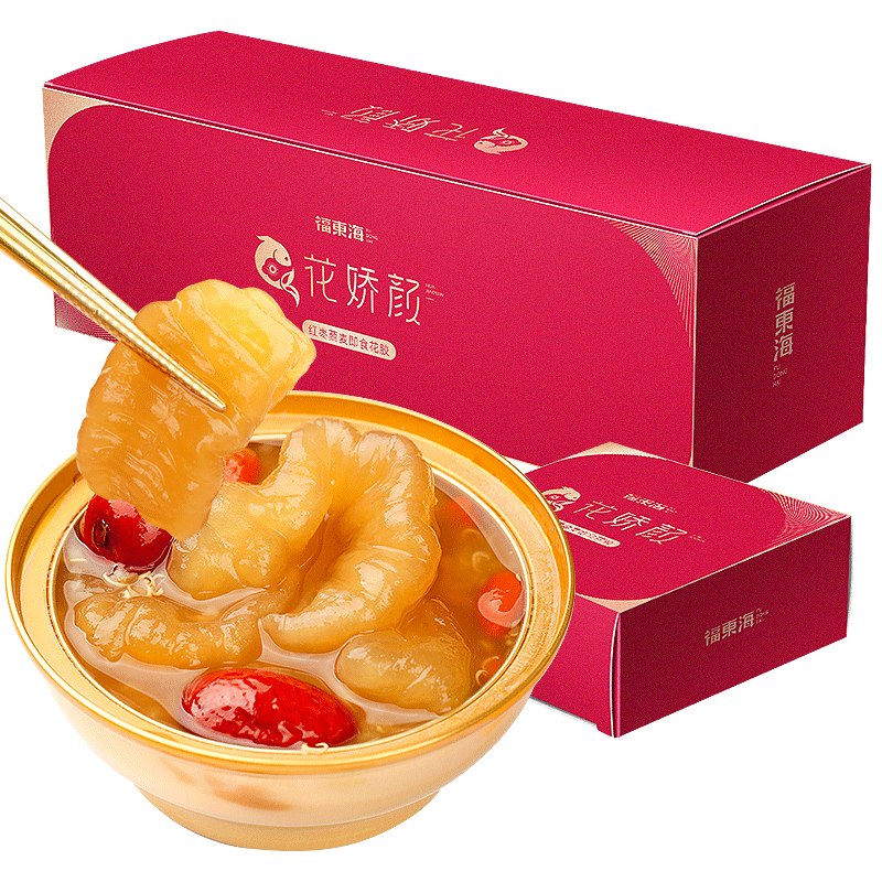 福东海 红枣藜麦即食花胶 100克*6碗（单位：盒）