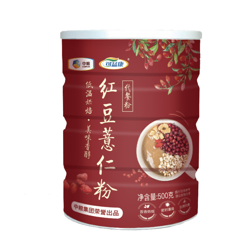 中粮可益康红豆薏米粉500g（罐）