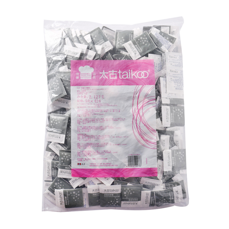 太古（taikoo）食糖 咖啡糖 优级白砂糖包5g*424包 白糖 咖啡奶茶伴侣（单位：袋）