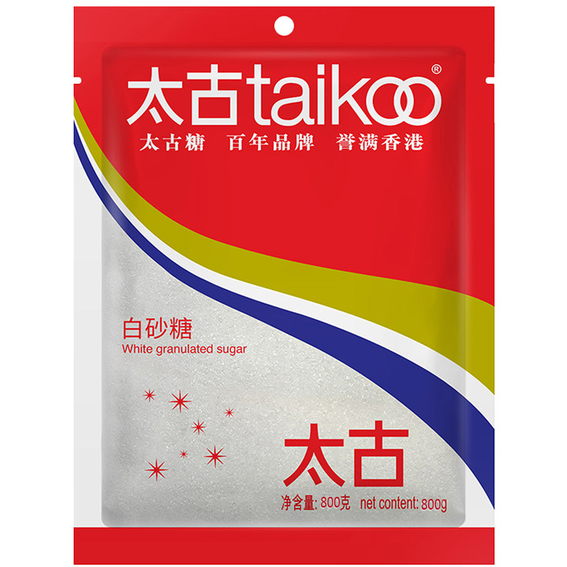 太古（taikoo）砂糖 白糖 白砂糖800g 烘焙原料 冲饮调味 百年品牌 太古出品（单位：袋）