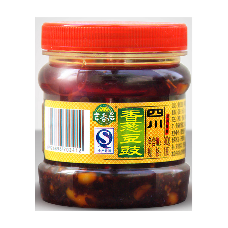 吉香居香葱豆豉（塑瓶）260g(瓶)