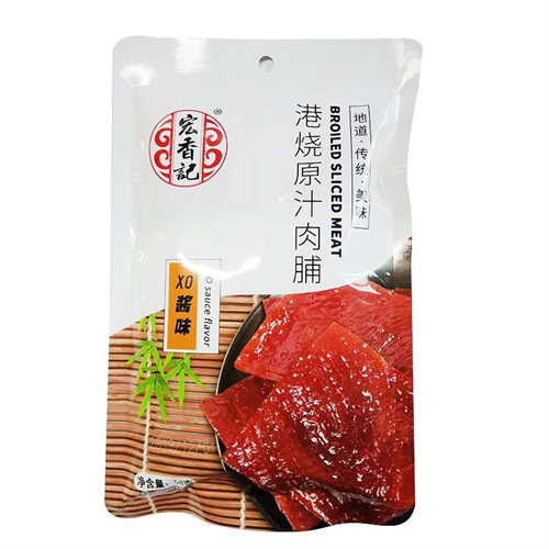 宏香记港烧原汁肉脯（XO酱味）58g（袋）