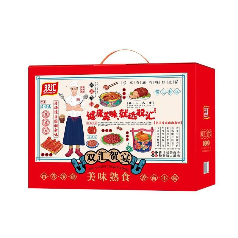 双汇（Shuanghui）熟食盒装双汇贺宴1960g（单位：盒）