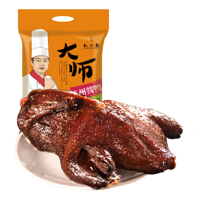 知味观 东坡酱鸭 酱板鸭270g（单位：袋）正宗杭州特产熟食