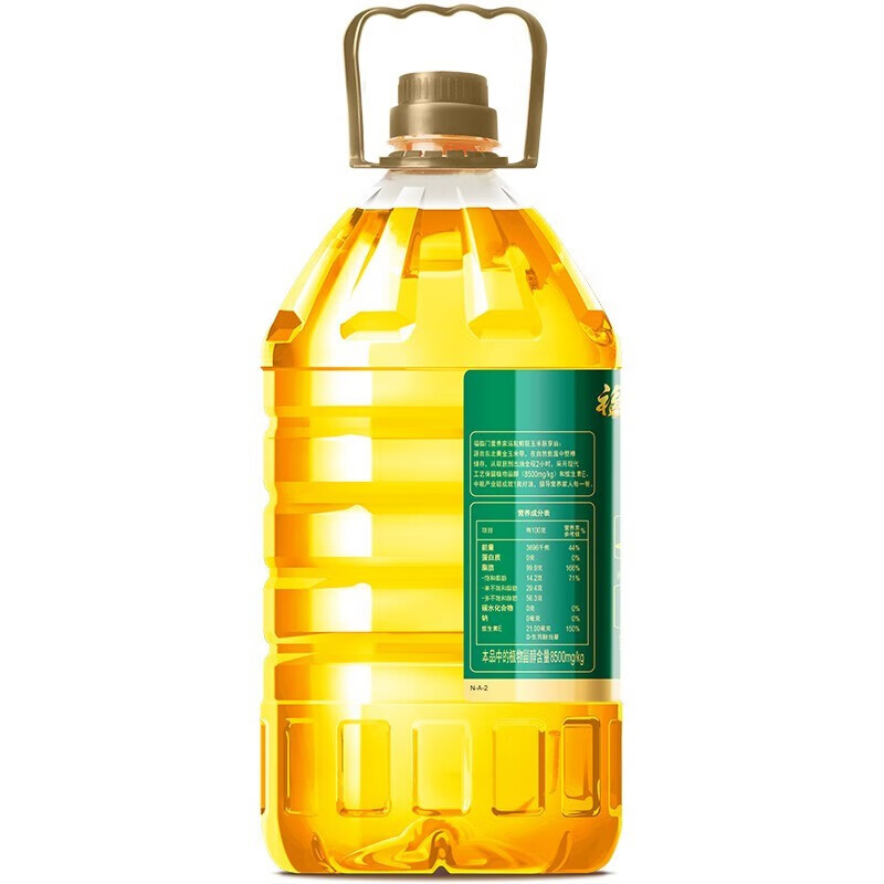福临门 活粒鲜胚玉米胚芽油 营养家 5L/瓶 中粮出品 （单位：桶）