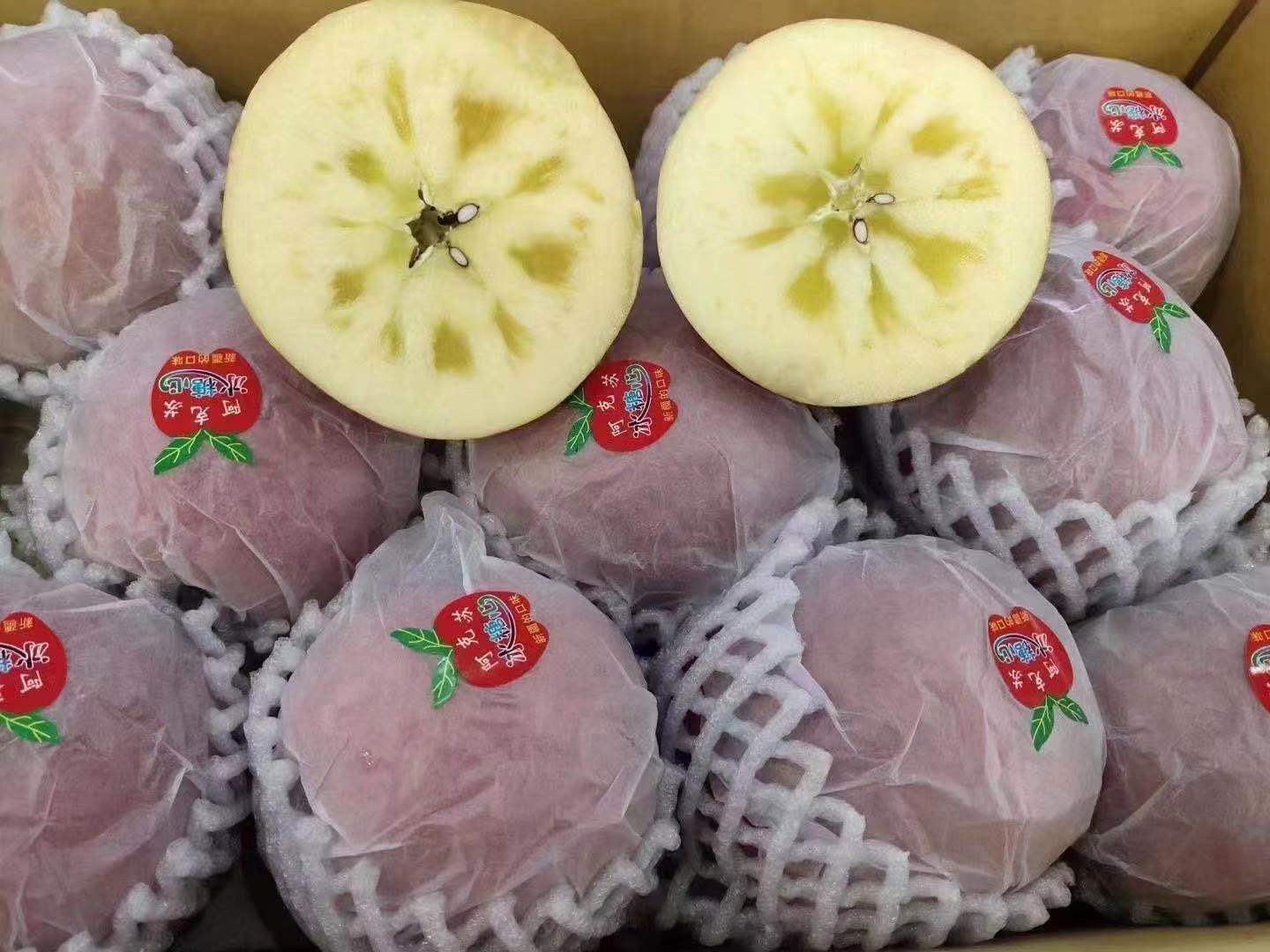 宇桐阿克苏冰糖心苹果6.75kg/箱（箱）（北京专供）