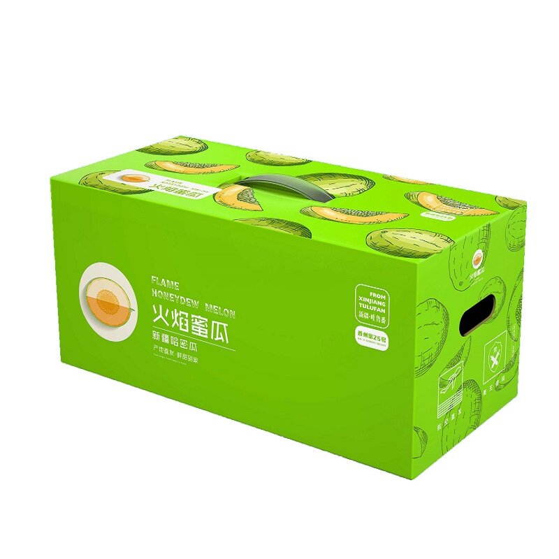 西遇三山记火焰蜜瓜－礼盒限量版4－5斤/箱（2个瓜）（单位：盒）