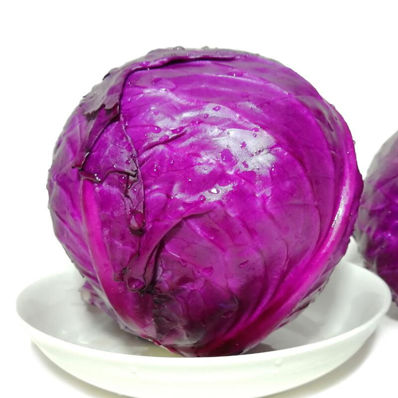 国产 云南新鲜紫甘蓝 2-3斤（袋）
