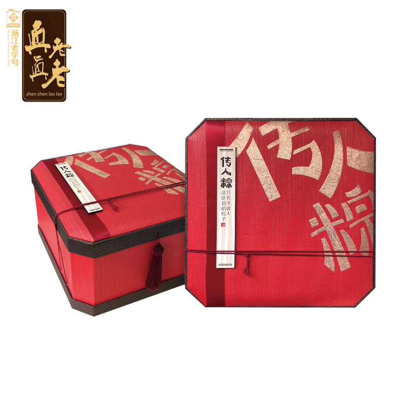真真老老 传人粽系列传心巧匠粽子礼盒488型（单位：盒）