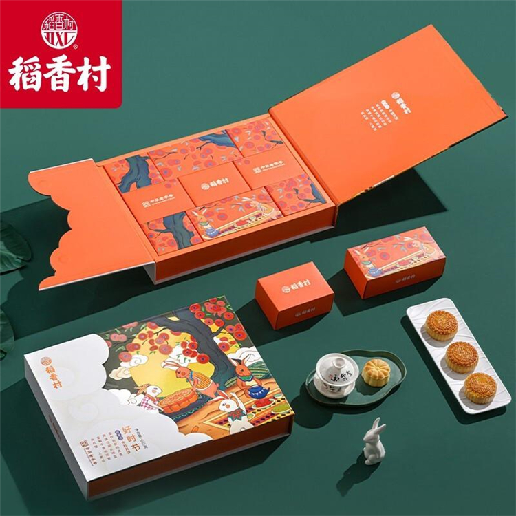 稻香村 好时节 中秋月饼礼盒665g（单位：盒）