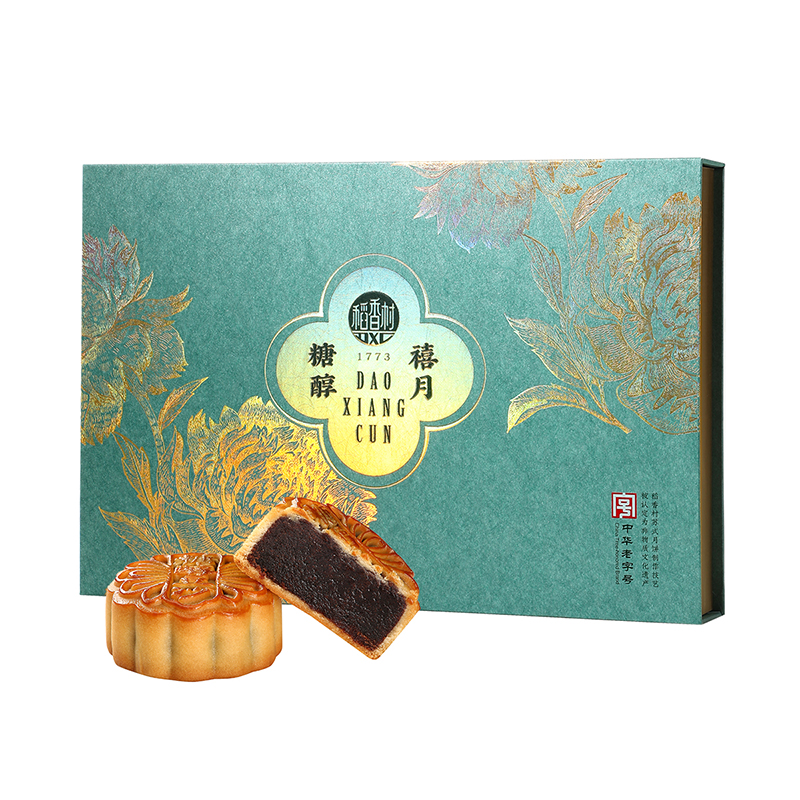 稻香村 2023年中秋 糖醇禧月月饼礼盒600g（单位：盒）