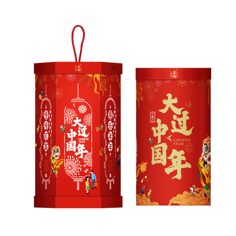 名物花灯礼盒－大过中国年优选年货套装B （盒）