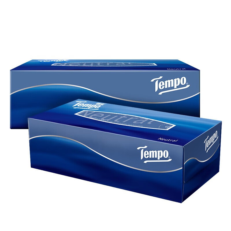 得宝（TEMPO）90抽XL码大规格面巾纸餐巾纸实惠装整箱批32盒（件）