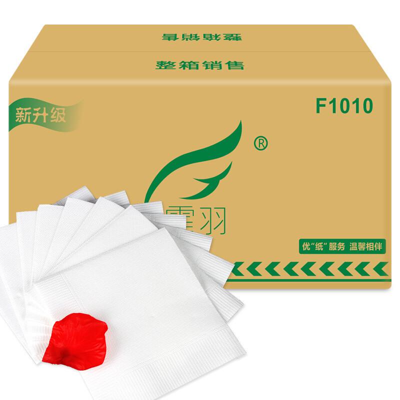 霏羽 F1010 230*230 印花正方形餐巾纸 双层纸巾含箱9斤（箱）
