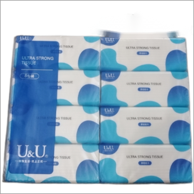 国产 UC3202 UU纸面巾原生木浆厚韧320张/包（单位：包）仅供四川