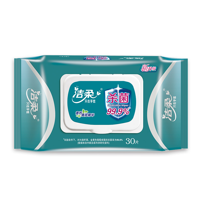 洁柔JS214-01卫生湿巾30片/包*24包/箱（包）