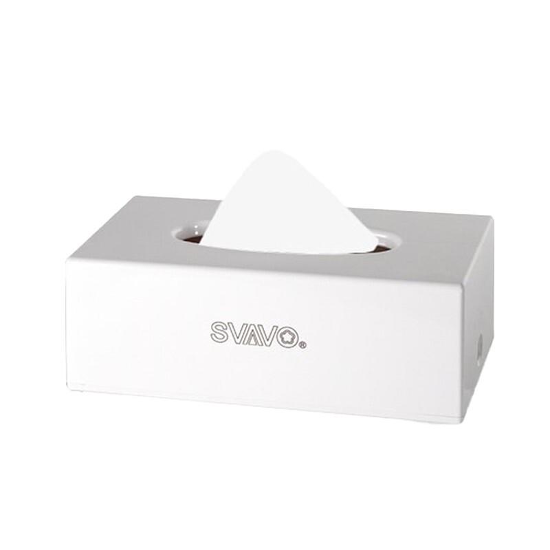 瑞沃V-8001抽纸盒白色（单位：个）