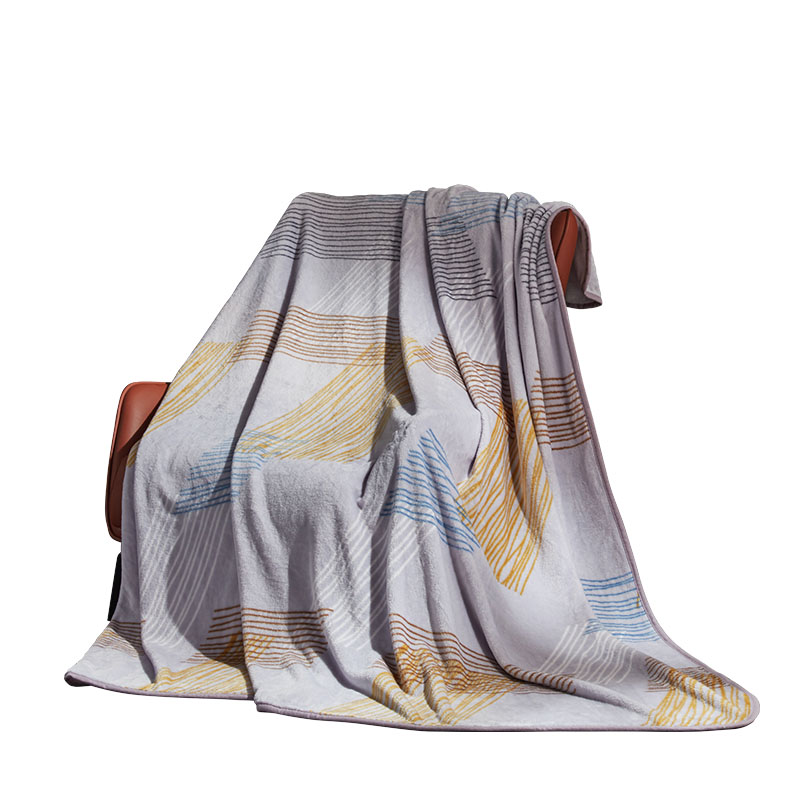 罗莱彩绘迷宫法兰绒毯1.8×2m（条）