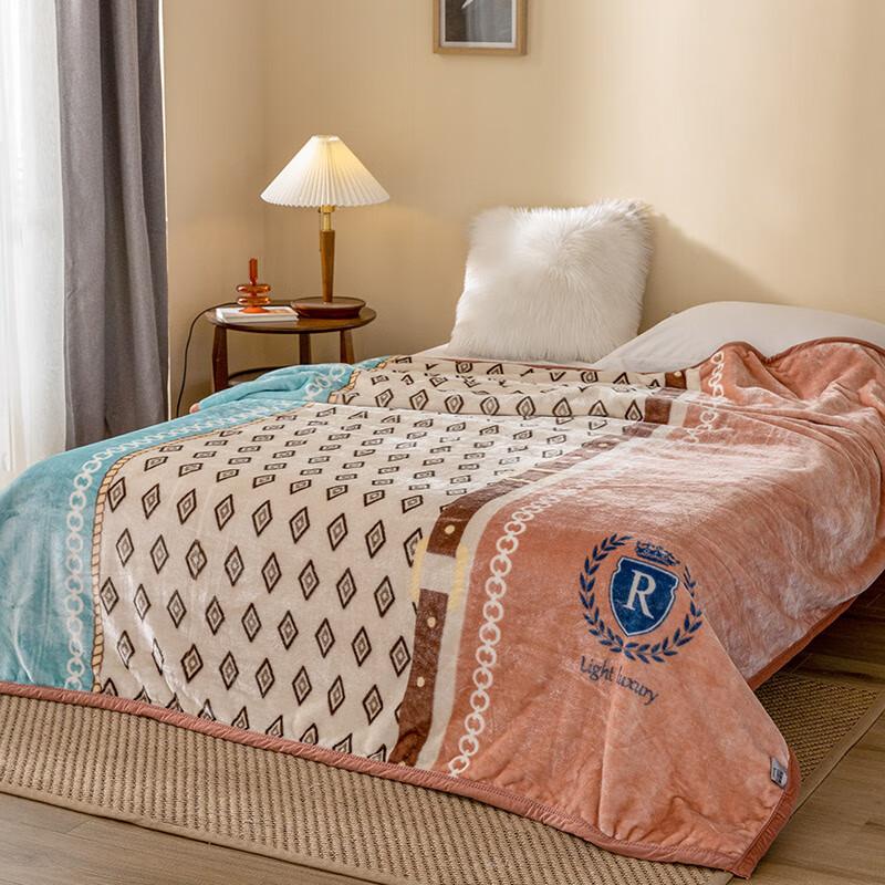 红豆罗曼云绒毯200×230cm（单位：床）