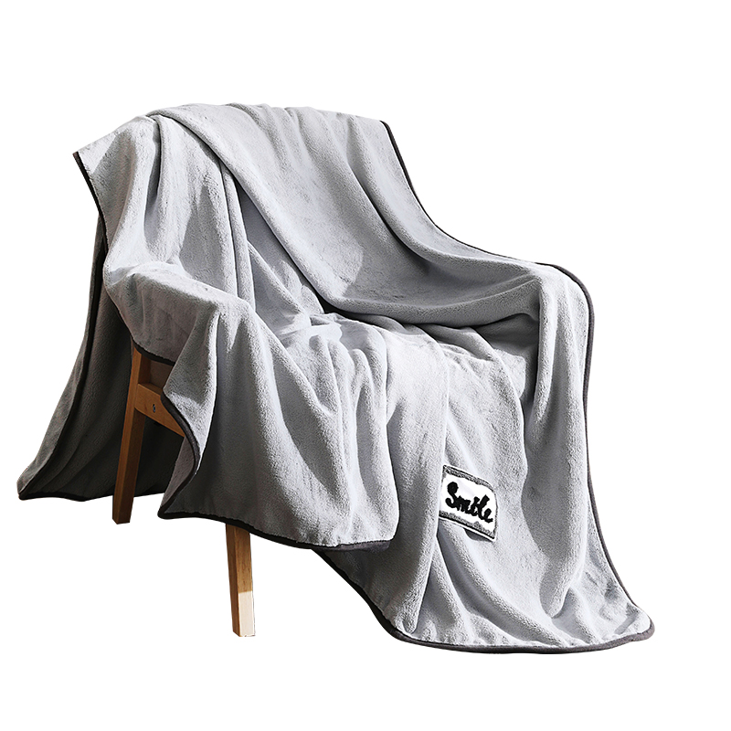 金丝莉KINTHERI 毛毯 简欧毛毯JT-1108 180×200cm 适用于1.8米床 灰色（单位：床）