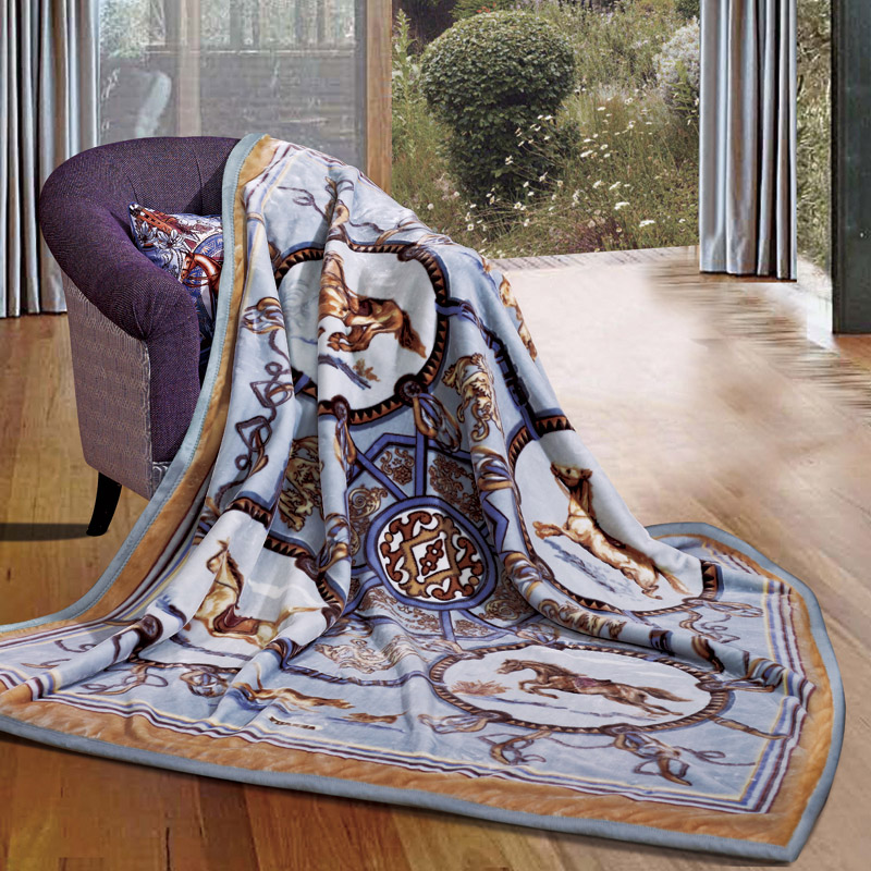 富安娜（FUANNA）汉诺威法兰绒毯180*200cm（单位：床）