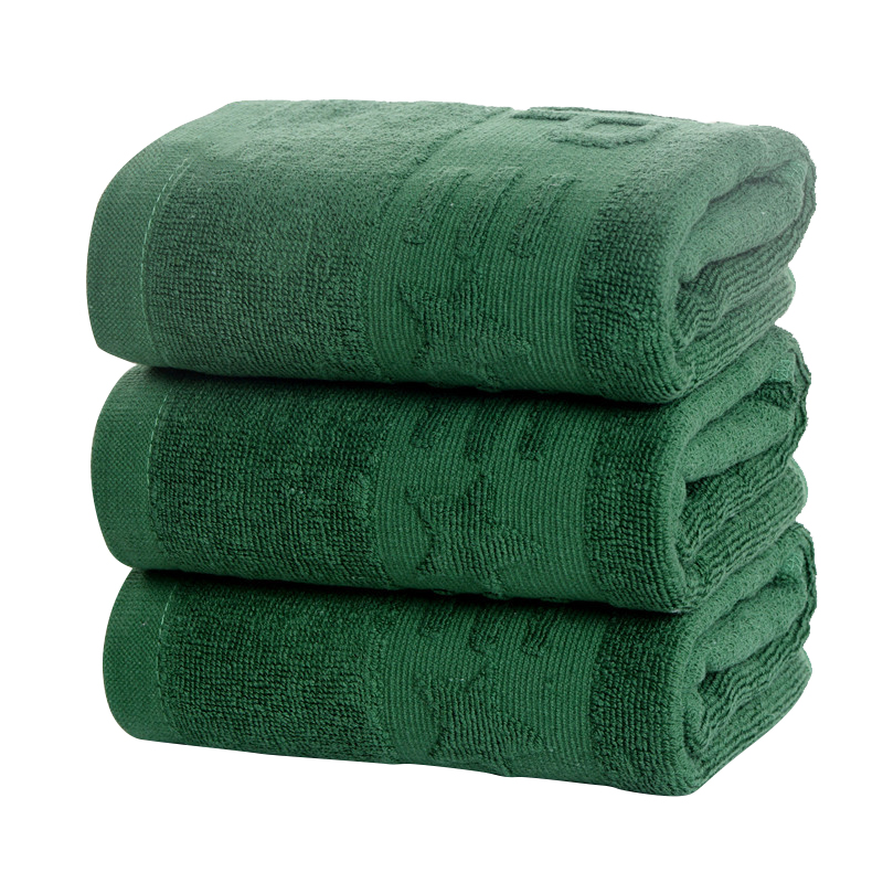 三极户外（Tri-Polar）TP2901全棉劳保单位学校宿舍枕巾 深绿色单条65*50cm（条）
