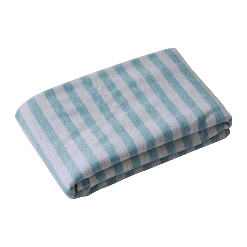 三极户外（Tri-Polar）TP2962日式天竺棉针织枕套单个 48*74cm 水蓝中条（条）