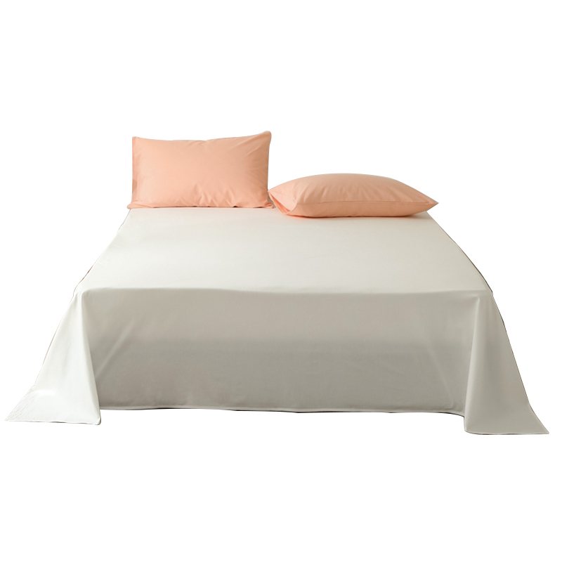 三极户外（Tri-Polar）TP2730全棉色织水洗棉纯色单床单 240*270cm 白色（条）
