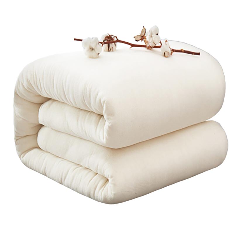 南极人新疆棉花被双人春秋被芯四季盖被保暖冬天褥子棉花胎5斤150*200cm件