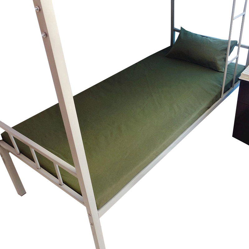 三极户外（Tri-polar） TP2847宿舍学生寝室单人公寓床褥上下铺单人热熔棉床褥子单位宿舍褥子 军绿色0.9*2米 （条）