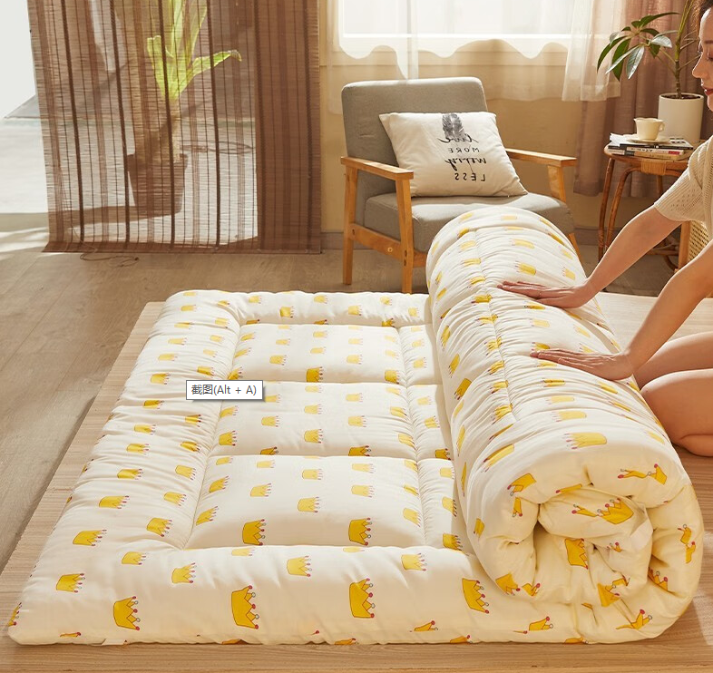 国产 新疆纯棉棉花棉布 手工缝制褥子2.0*1.8m（块）