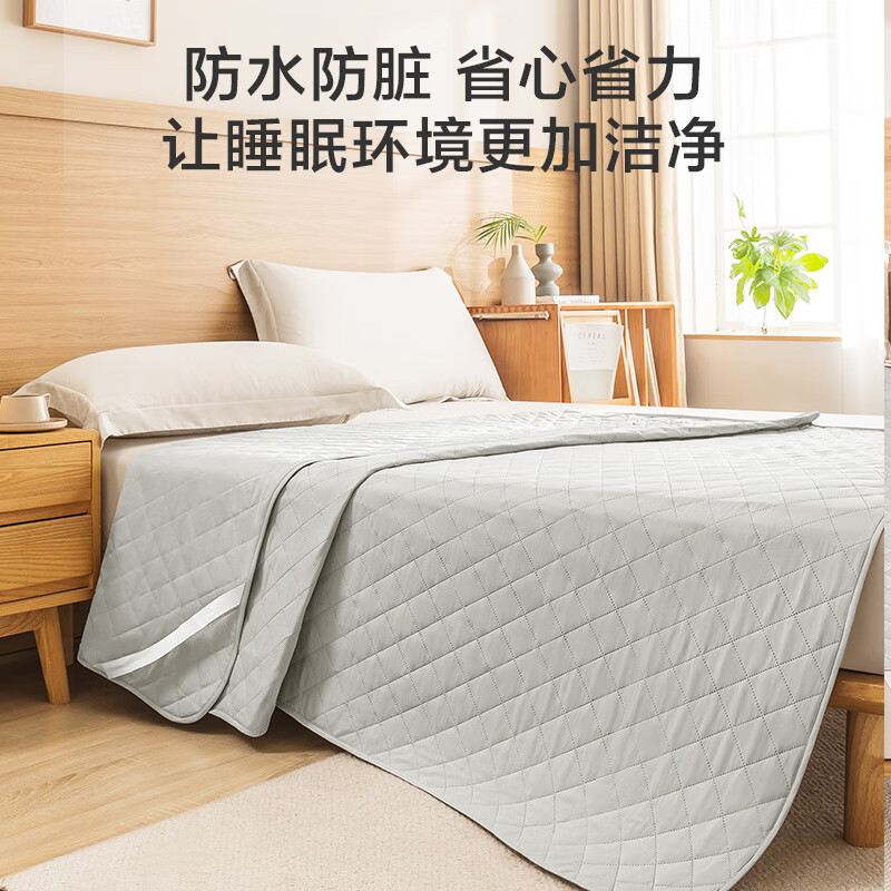 京东京造 床垫保护垫 TPU防水A类保暖床褥子 隔尿防污超耐用 1.8米床(枚)