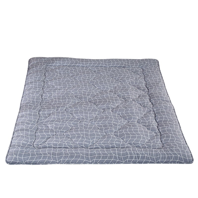 LOVO乐蜗家纺 软床垫四季抗菌榻榻米防滑软床垫床褥灰色1.8m(条)