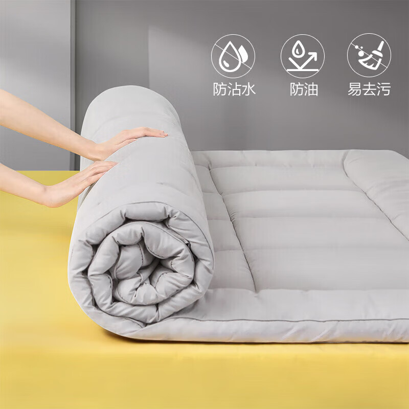 富安娜床垫学生宿舍单人床垫子1.2米(120*200cm)可折叠防水抑菌保护床垫(张)