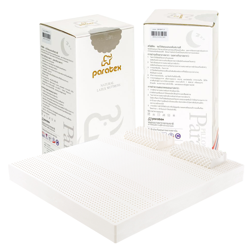 paratexECO乳胶床垫 94%含量泰国原芯进口天然乳胶加厚垫 1.8x2米(条)