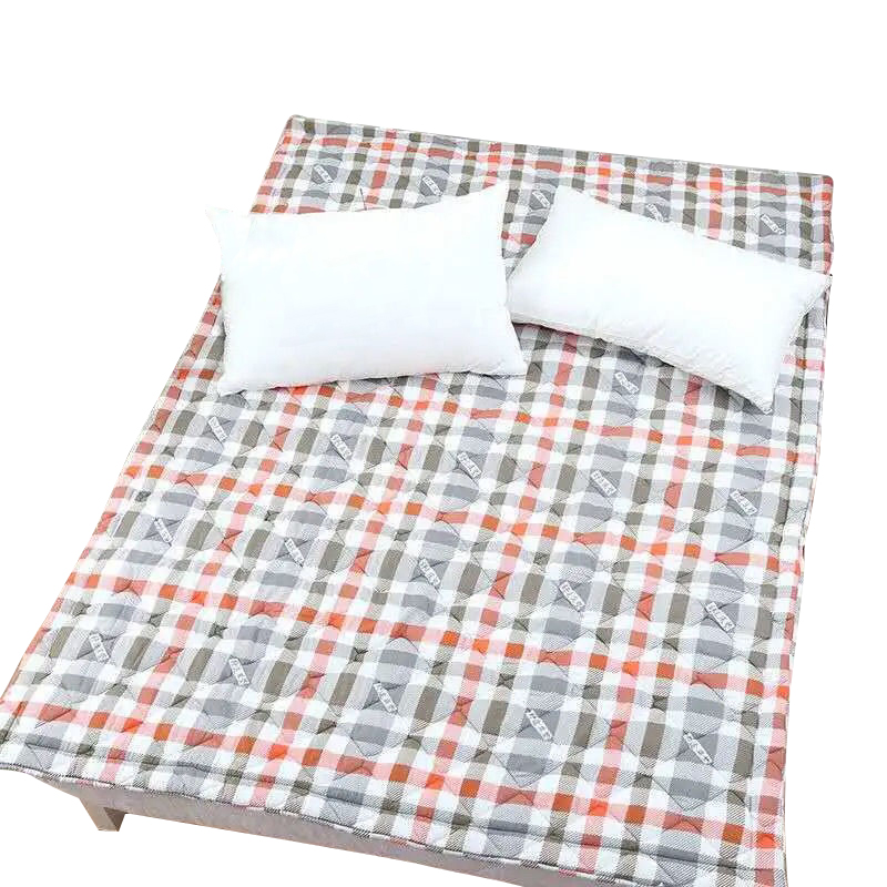 三极户外（Tri-Polar）TP2816羽丝绒印花床垫学生宿舍上下铺柔软透气小方格床褥垫子 180*200cm（张）