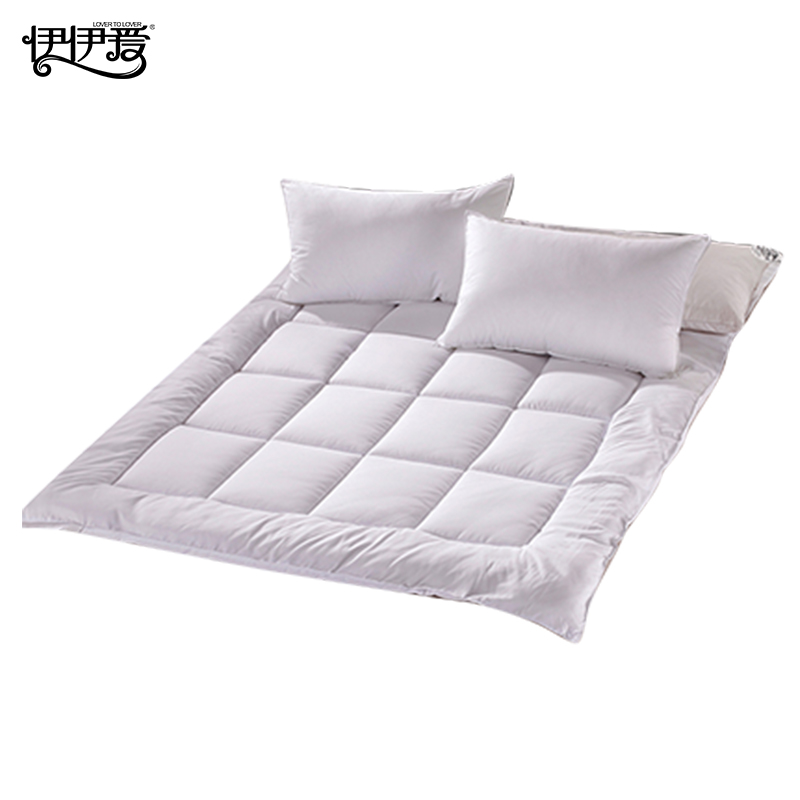 伊伊爱交织棉床褥垫床上用品床垫100*190cm（单位：个）白色 定制款
