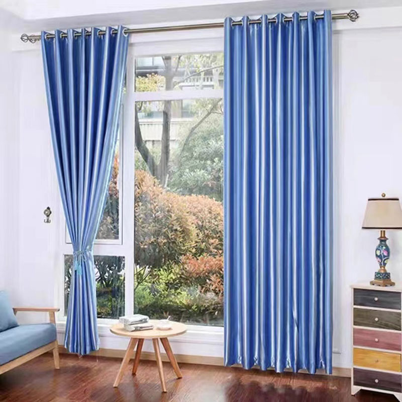 国产宿舍窗帘杆长2.1米、布高2.1米、布宽2.3米、单拉（含安装材料）（套）
