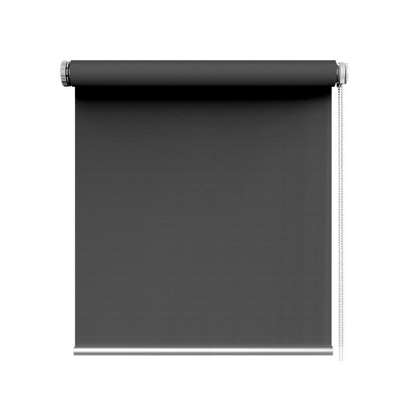 三极户外（Tri-Polar）TP0101阳光布料工程卷帘办公室窗帘拉卷式阳台写字楼阻燃防晒遮光遮阳帘 全遮光透景系列 黑色（平方）