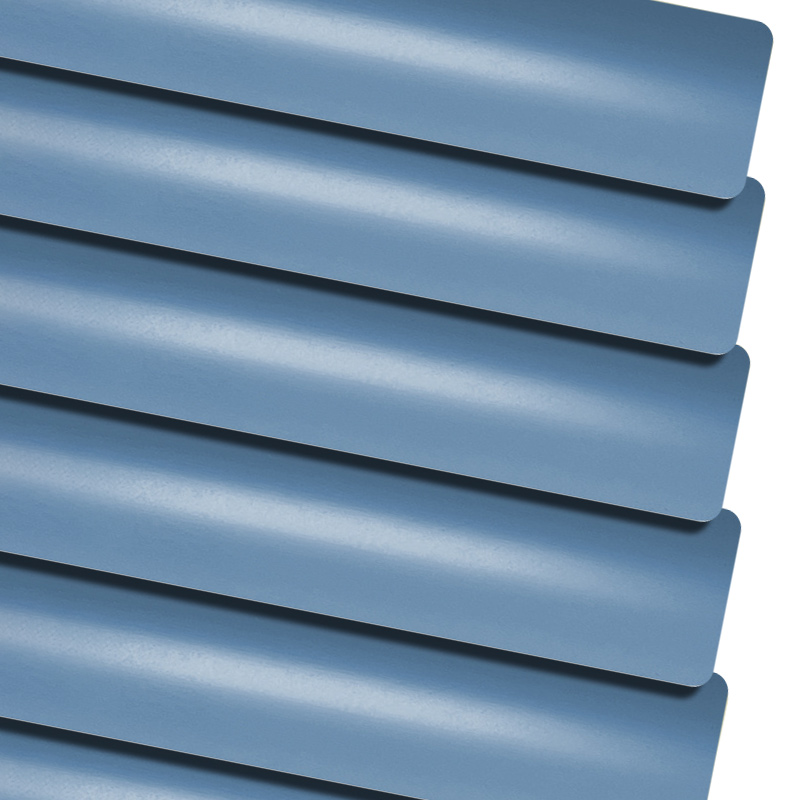 三极户外（Tri-Polar）TP0103免打孔铝合金百叶窗帘卫生间厨房客厅遮阳防水百叶帘 哑光蓝色0.18mm（平方）