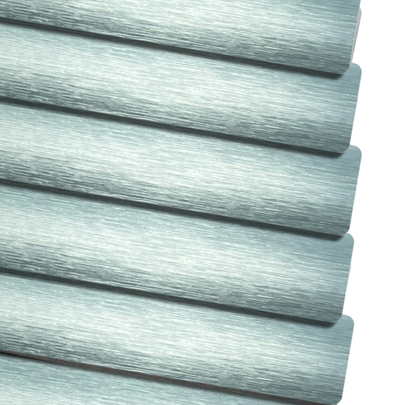 三极户外（Tri-Polar）TP0103免打孔铝合金百叶窗帘卫生间厨房客厅遮阳防水百叶帘 拉丝冰封蓝0.21mm（平方）