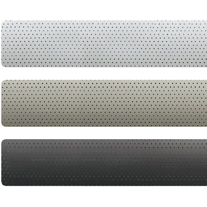 三极户外（Tri-Polar）TP0103免打孔铝合金百叶窗帘卫生间厨房客厅遮阳防水百叶帘 针孔灰色0.21mm（平方）