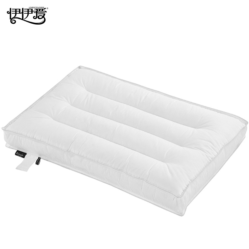 伊伊爱 ZX-9QM-001全棉优雅荞麦枕单人枕芯白色68*42*12cm(个)
